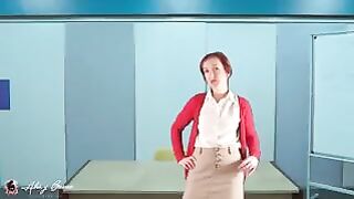 The professor fucks a schoolgirl with the class watching